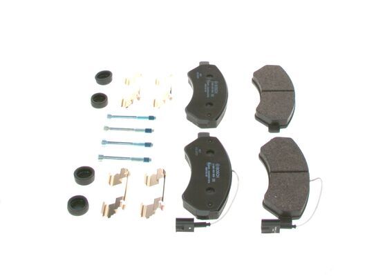 BOSCH Bremsbelagsatz, Scheibenbremse (0 986 494 580)