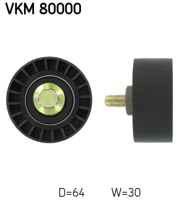 SKF Umlenk-/Führungsrolle, Zahnriemen (VKM 80000)
