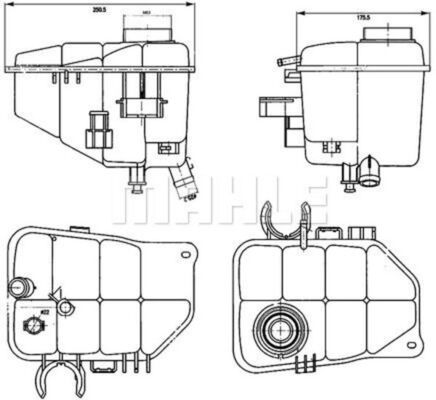 MAHLE Ölkühler, Automatikgetriebe (CLC 227 000P)