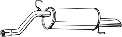 BOSAL Endschalldämpfer (185-689) Thumbnail