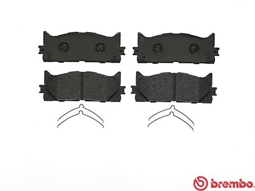 BREMBO Bremsbelagsatz, Scheibenbremse (P 83 117)