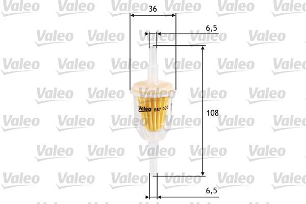 VALEO Kraftstofffilter (587000)