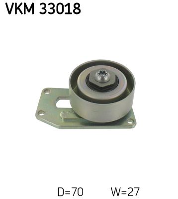 SKF Spannrolle, Keilrippenriemen (VKM 33018)