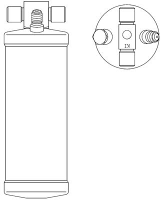 MAHLE Trockner, Klimaanlage (AD 291 000P)