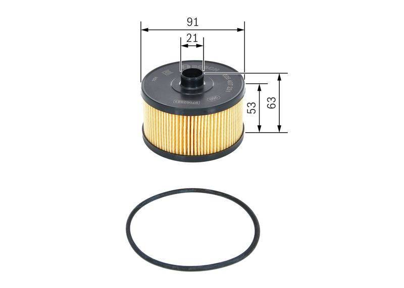 BOSCH Ölfilter (F 026 407 231) BOSCH Ölfilter (F 026 407 231)