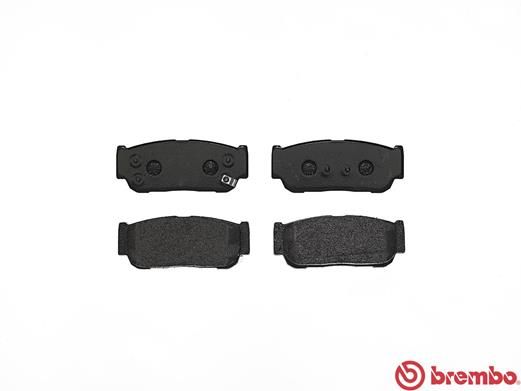 BREMBO Bremsbelagsatz, Scheibenbremse (P 30 057)