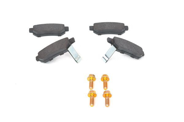 BOSCH Bremsbelagsatz, Scheibenbremse (0 986 494 392)