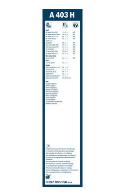 BOSCH Wischblatt (3 397 008 998)