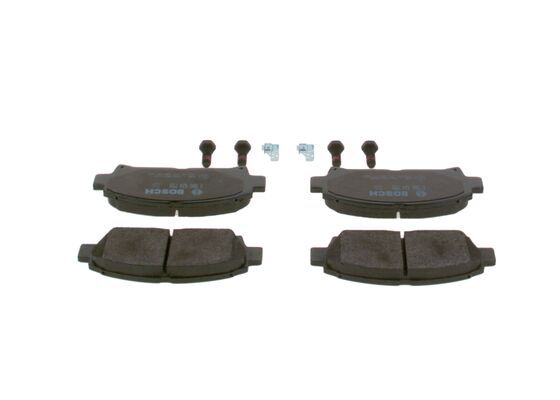 BOSCH Bremsbelagsatz, Scheibenbremse (0 986 424 799)