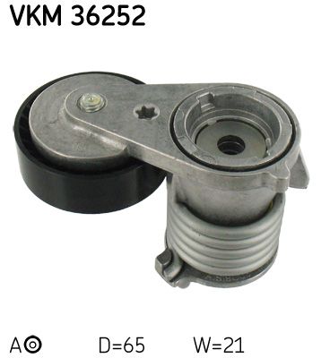 SKF Spannrolle, Keilrippenriemen (VKM 36252)