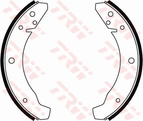 TRW Bremsbackensatz (GS8025)