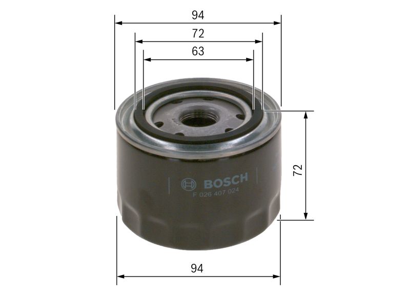 BOSCH Ölfilter (F 026 407 024) BOSCH Ölfilter (F 026 407 024)