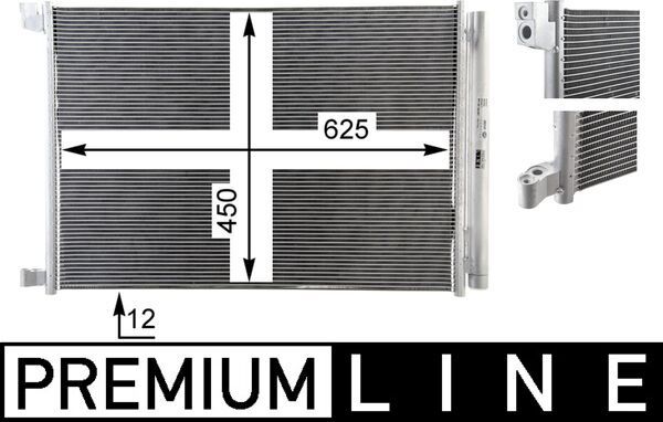 MAHLE Kondensator, Klimaanlage (AC 412 000P)
