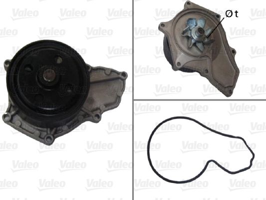 VALEO Wasserpumpe, Motorkühlung (506878) Thumbnail