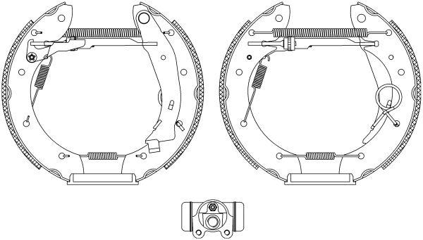 TEXTAR Bremsbackensatz (84052900)
