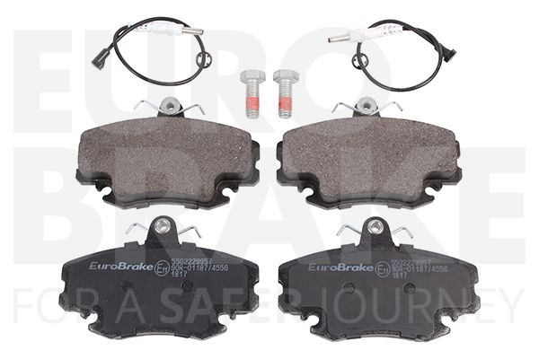 EUROBRAKE Bremsbelagsatz, Scheibenbremse (5502229957)