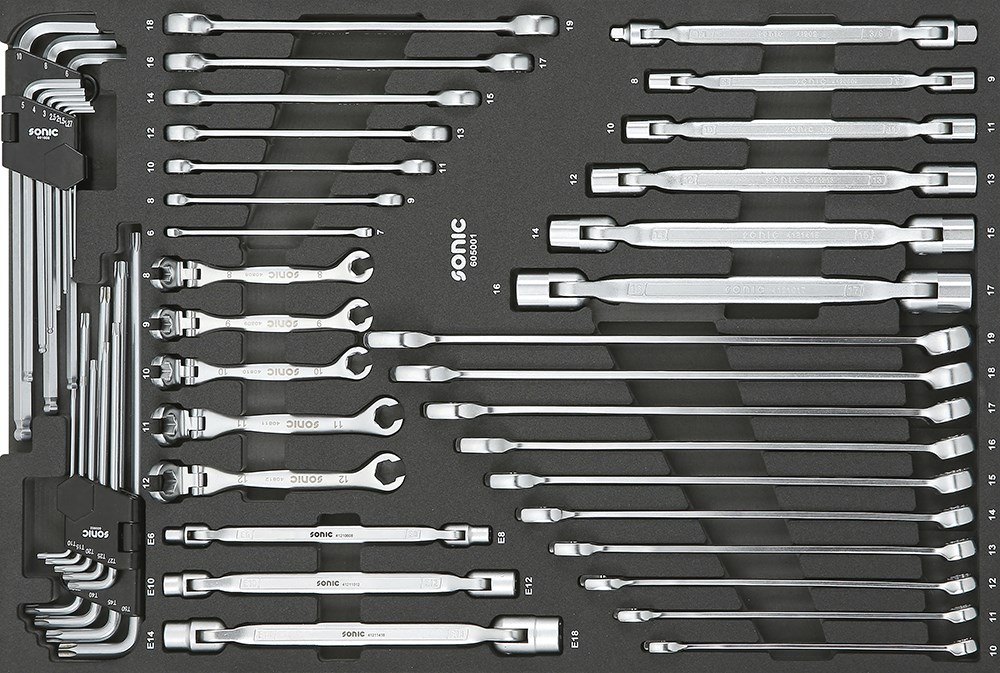 SFS, Schraubenschlüsselsatz, 50-tlg.
