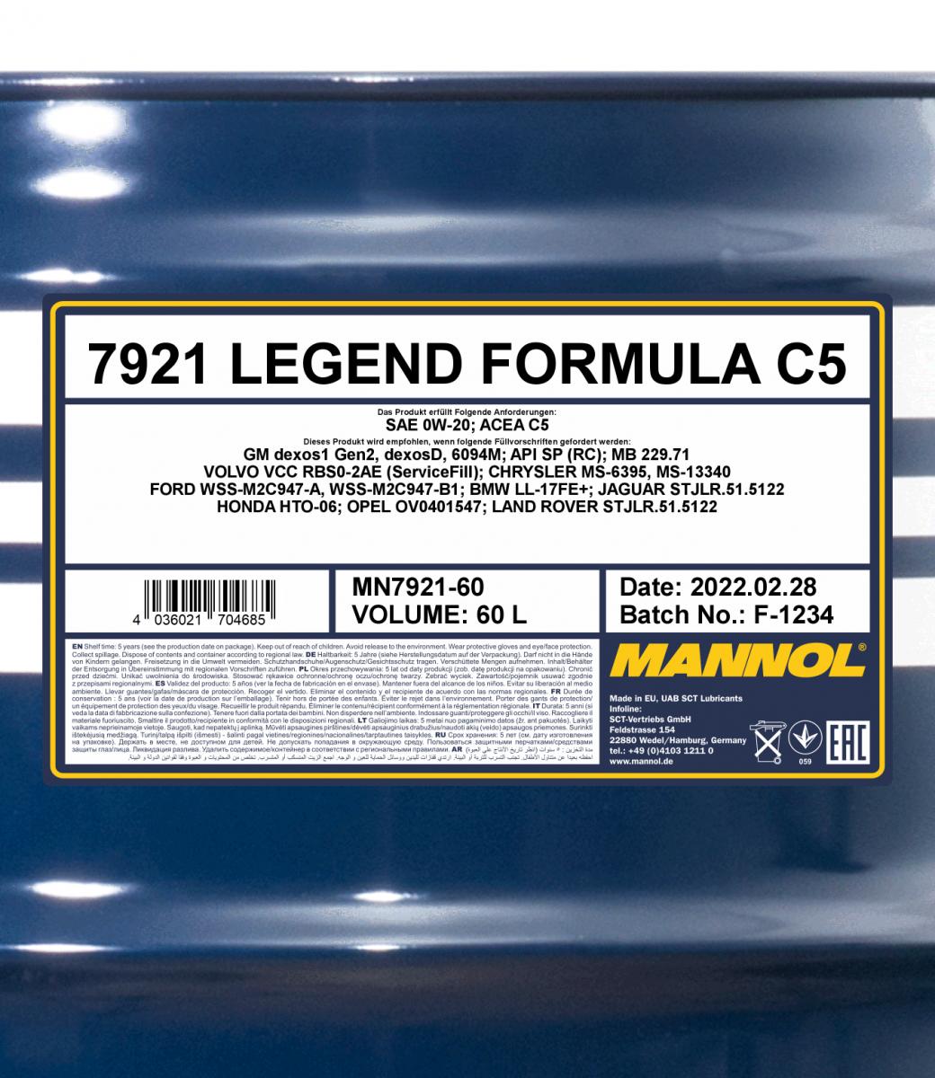 MN Legend Formula C5 0W-20