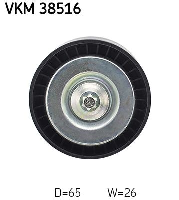 SKF Umlenk-/Führungsrolle, Keilrippenriemen (VKM 38516)