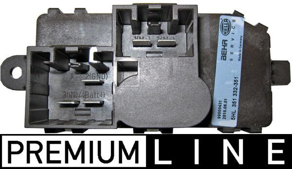 MAHLE Regler, Innenraumgebläse (ABR 96 000P)