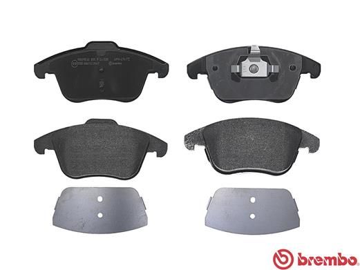 BREMBO Bremsbelagsatz, Scheibenbremse (P 44 020)