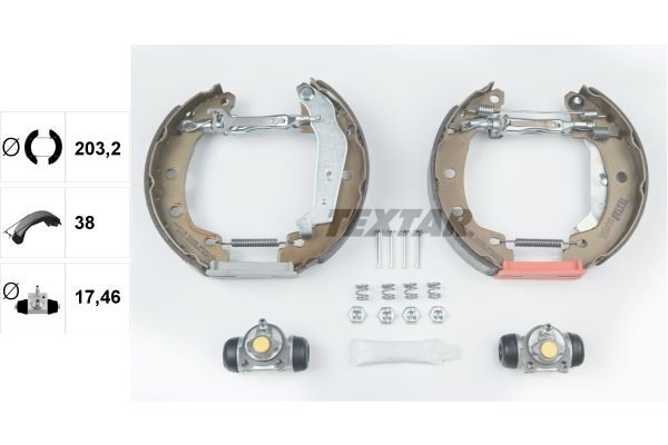 TEXTAR Bremsbackensatz (84049500) TEXTAR Bremsbackensatz (84049500)