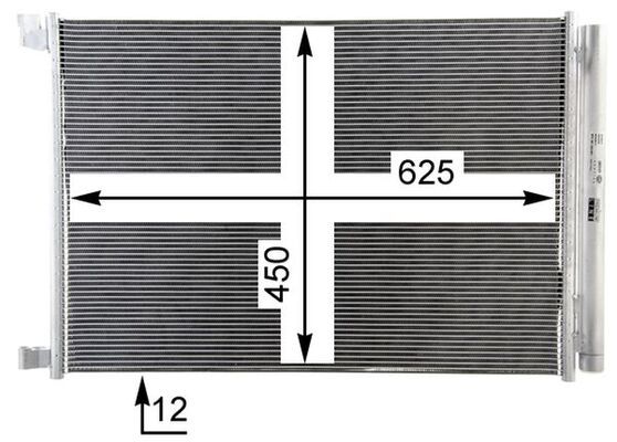 MAHLE Kondensator, Klimaanlage (AC 400 000P) MAHLE Kondensator, Klimaanlage (AC 400 000P)