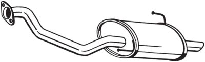 BOSAL Endschalldämpfer (145-327) Thumbnail