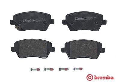 BREMBO Bremsbelagsatz, Scheibenbremse (P 59 050)