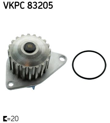 SKF Wasserpumpe, Motorkühlung (VKPC 83205)