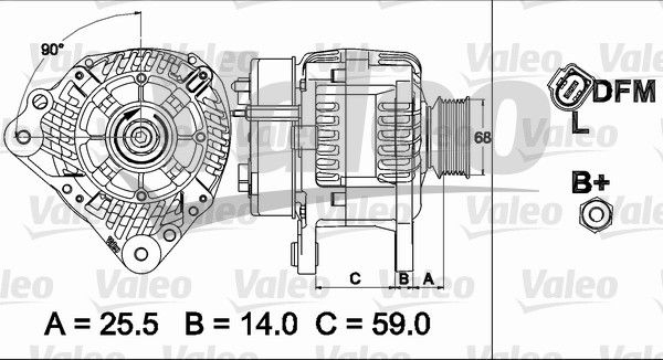 VALEO Generator (437513) VALEO Generator (437513)