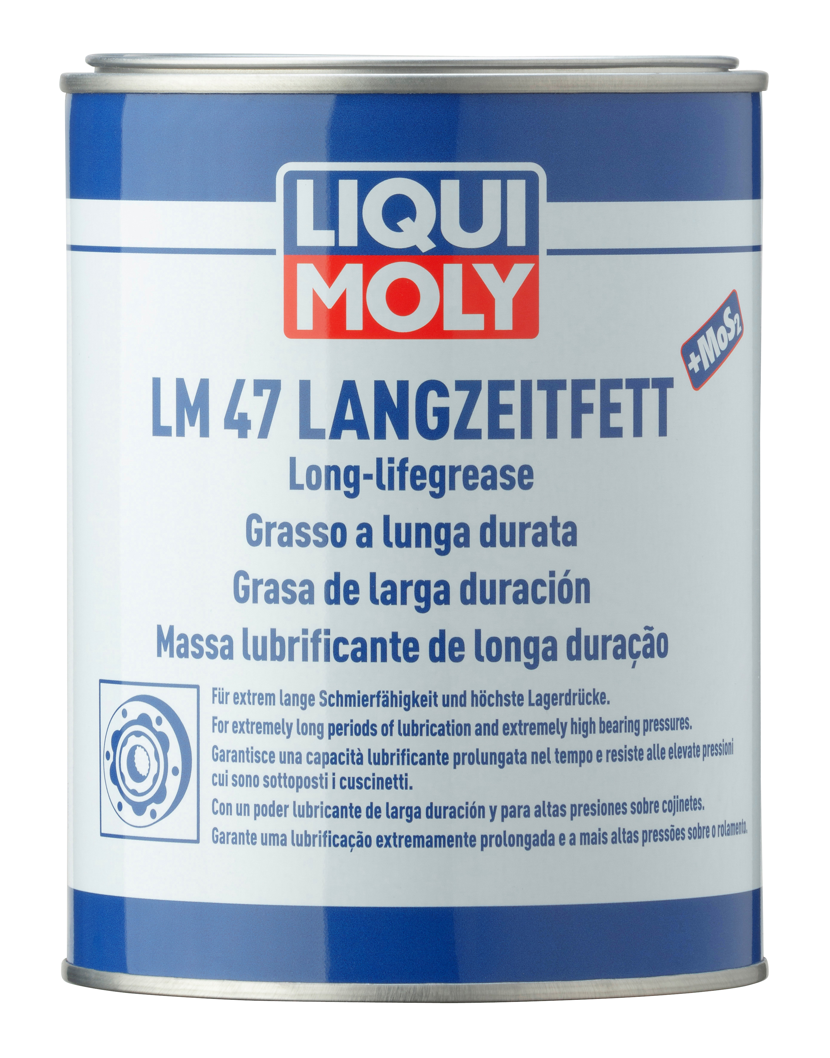 LIQUI MOLY LM 47 Langzeitfett + MoS2, 1 kg (3530)