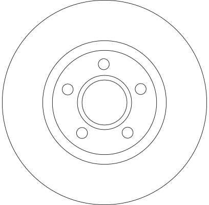 TRW Bremsscheibe (DF4424) TRW Bremsscheibe (DF4424)