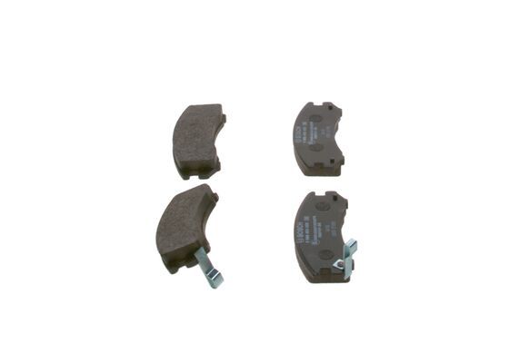 BOSCH Bremsbelagsatz, Scheibenbremse (0 986 493 450)