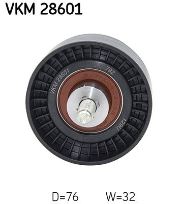 SKF Umlenk-/Führungsrolle, Zahnriemen (VKM 28601)