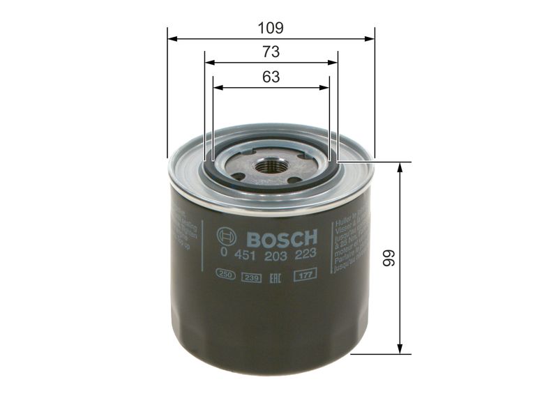 BOSCH Ölfilter (0 451 203 223) BOSCH Ölfilter (0 451 203 223)