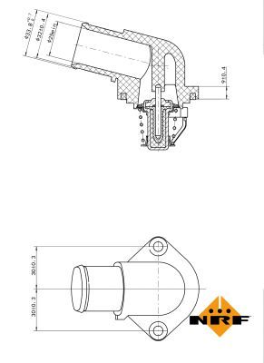 NRF Thermostat, Kühlmittel (725037)