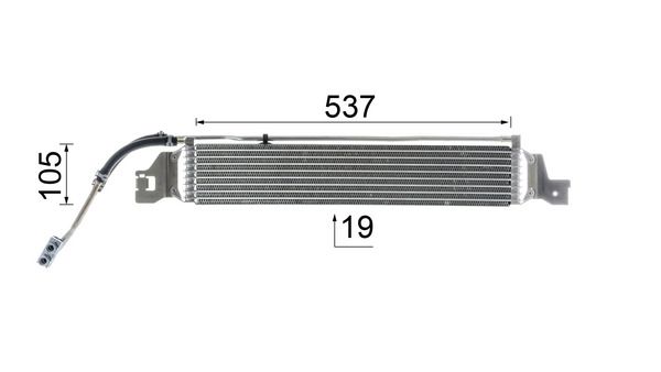 MAHLE Ölkühler, Automatikgetriebe (CLC 288 000P) MAHLE Ölkühler, Automatikgetriebe (CLC 288 000P)