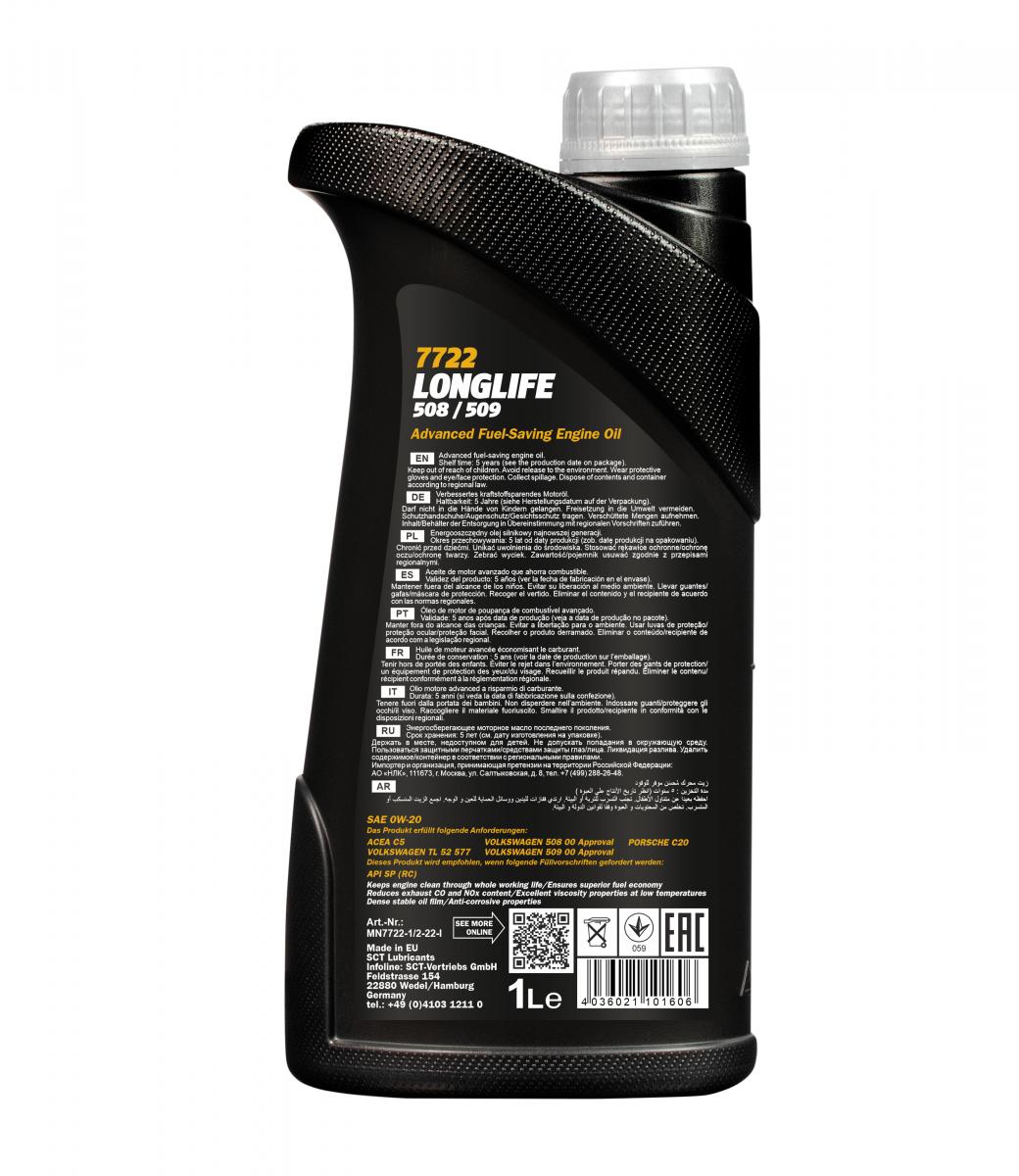 MN Longlife 508/509 0W-20