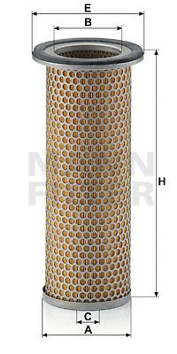 MANN-FILTER Sekundärluftfilter (C 1281)