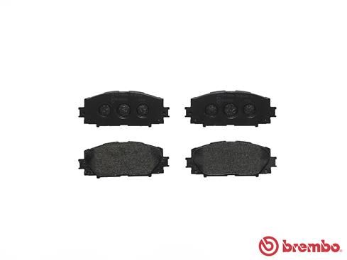 BREMBO Bremsbelagsatz, Scheibenbremse (P 83 106)