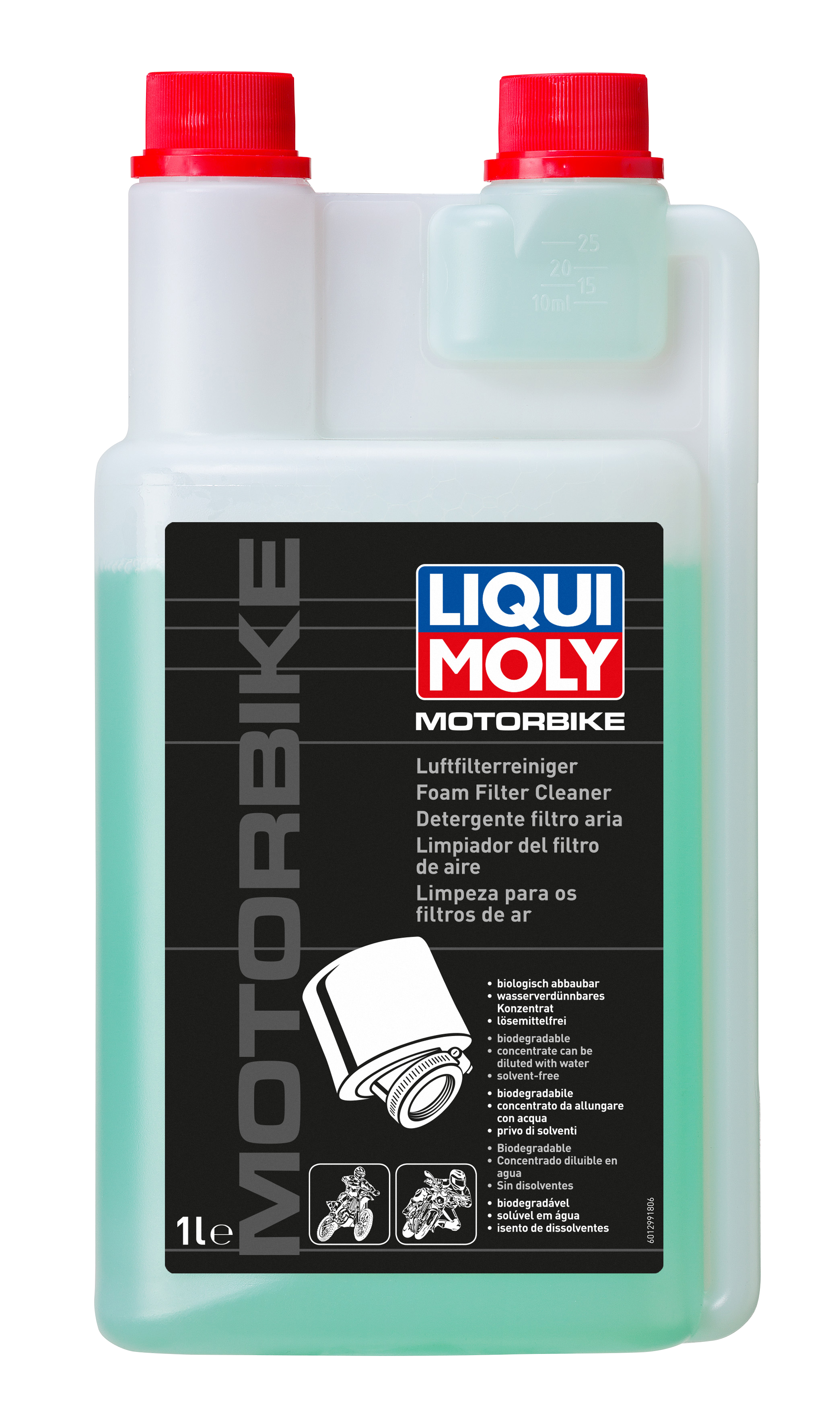 LIQUI MOLY Motorbike Luftfilterreiniger, 1 l (1299)