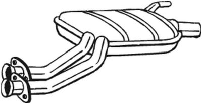 BOSAL Mittelschalldämpfer (175-237)