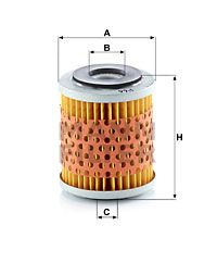 MANN-FILTER Kraftstofffilter (P 66 x)