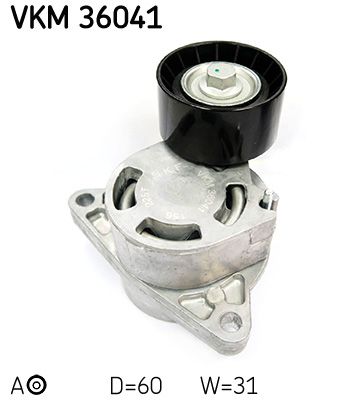 SKF Spannrolle, Keilrippenriemen (VKM 36041)