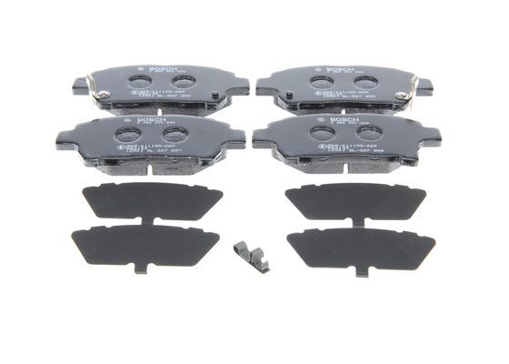 BOSCH Bremsbelagsatz, Scheibenbremse (0 986 494 333) BOSCH Bremsbelagsatz, Scheibenbremse (0 986 494 333)