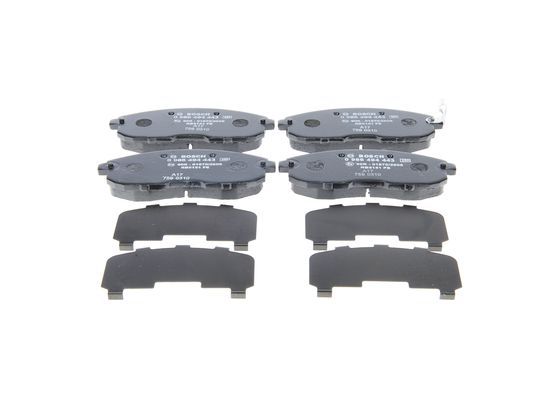 BOSCH Bremsbelagsatz, Scheibenbremse (0 986 494 443) BOSCH Bremsbelagsatz, Scheibenbremse (0 986 494 443)