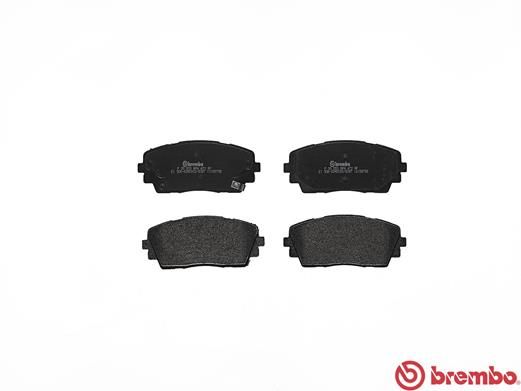 BREMBO Bremsbelagsatz, Scheibenbremse (P 30 053)