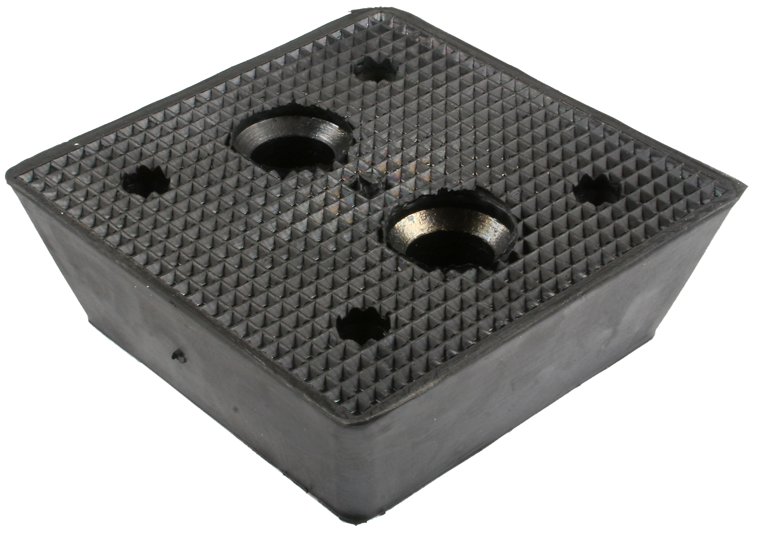 Gummi Trapezblock uni H50xB150xL150mm