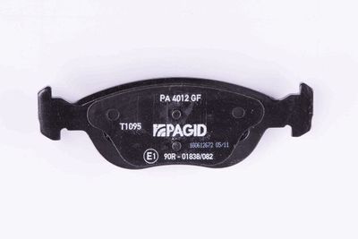 HELLA PAGID Bremsbelagsatz, Scheibenbremse (8DB 355 007-901)